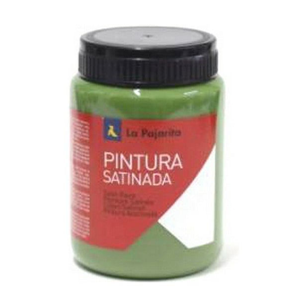 Tempera La Pajarita Mount L-16 Green Satin finish School (35 ml) (6 Units)