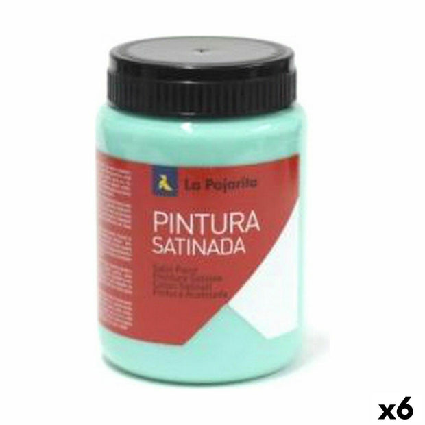 Tempera La Pajarita L-18 Satin finish Light Green (35 ml) (6 Units)