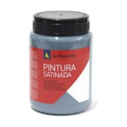 Tempera La Pajarita Metallic L-34 Blue Satin finish School (35 ml) (6 Units)