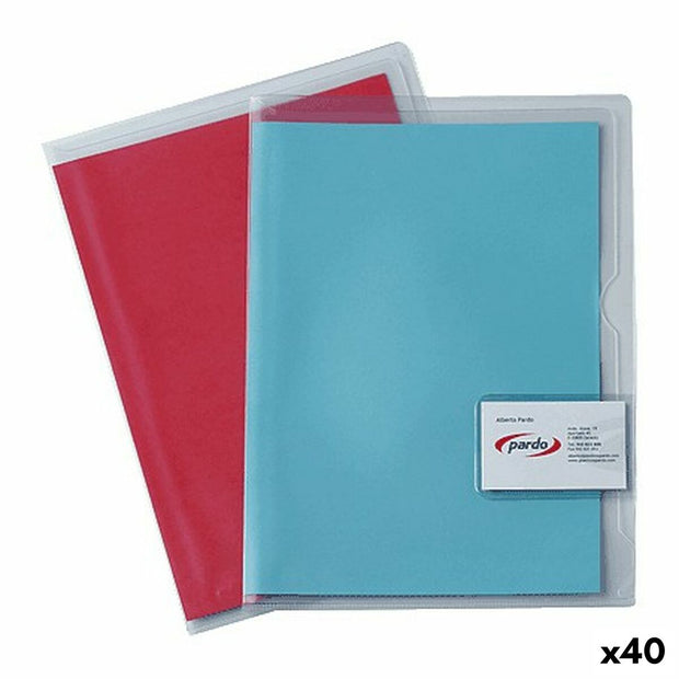 Dossier Pardo 32,5 x 23 cm Transparent (40 Units)