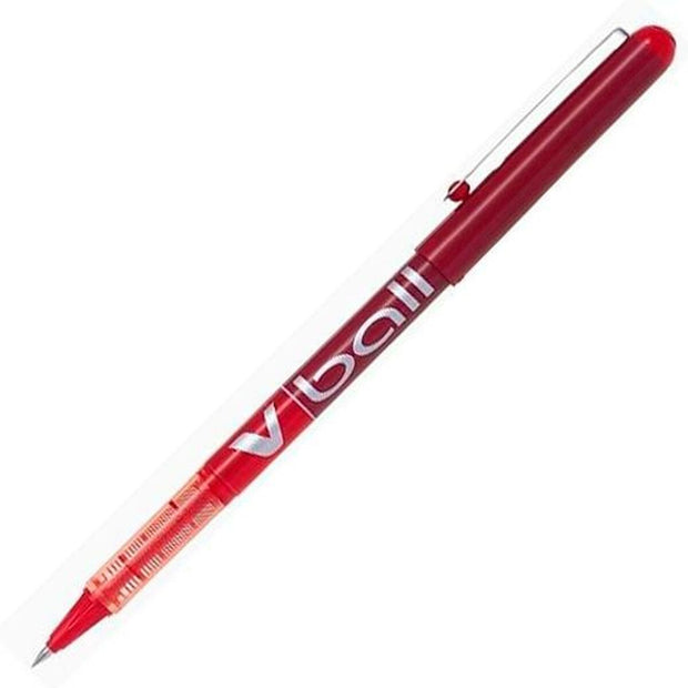 Roller Pen Pilot V Ball Red Ball 0,5 mm (12 Units)