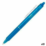 Pen Pilot Frixion Clicker Erasable ink Light Blue 0,4 mm 12 Units