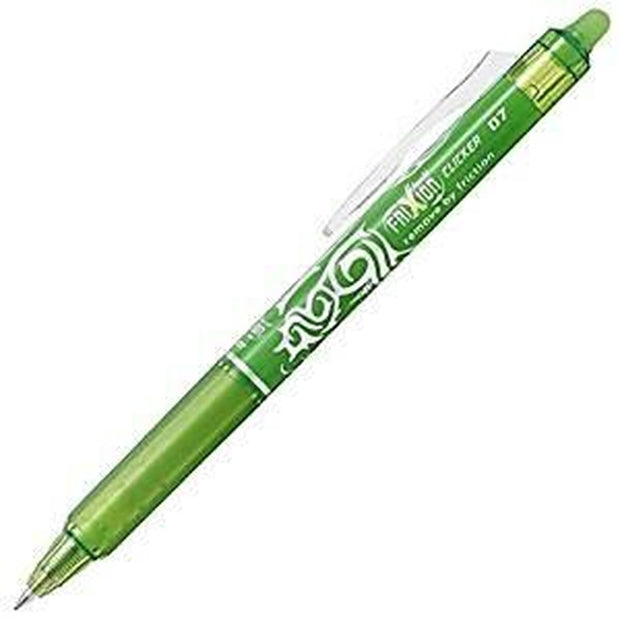 Pen Pilot Frixion Clicker Erasable ink Green 0,4 mm 12 Units