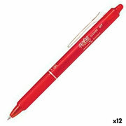 Pen Pilot Frixion Clicker Erasable ink Red 0,4 mm 12 Units