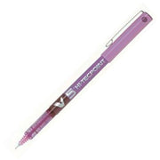 Roller Pen Pilot V5 Violet 0,3 mm Needle (12 Units)