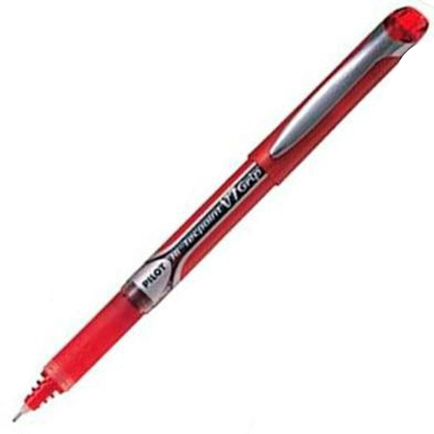 Roller Pen Pilot V7 Grip Red Ball 0,5 mm (12 Units)