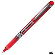 Roller Pen Pilot V7 Grip Red Ball 0,5 mm (12 Units)