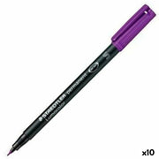 Permanent marker Staedtler Lumocolor 313-6 S Violet (10Units)