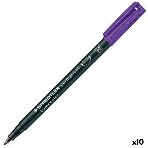 Permanent marker Staedtler Lumocolor 317-6 M Violet (10Units)