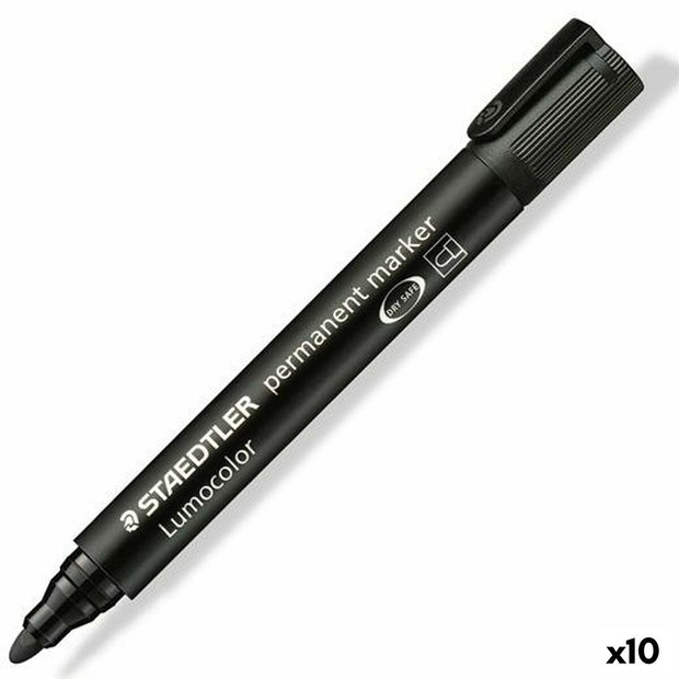 Permanent marker Staedtler Lumocolor 352-9 Black (10Units)