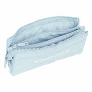 School Case Snoopy Light Blue (22 x 3 x 12 cm)