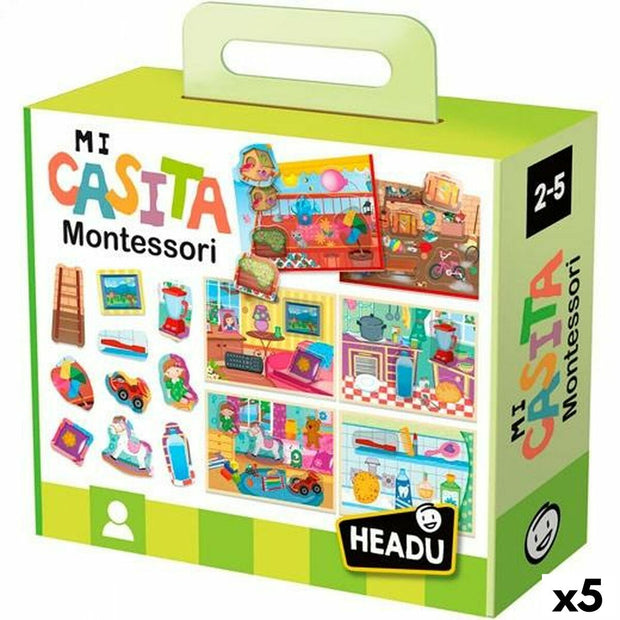 Educational Baby Game HEADU Mi casita Montessori (5 Units)