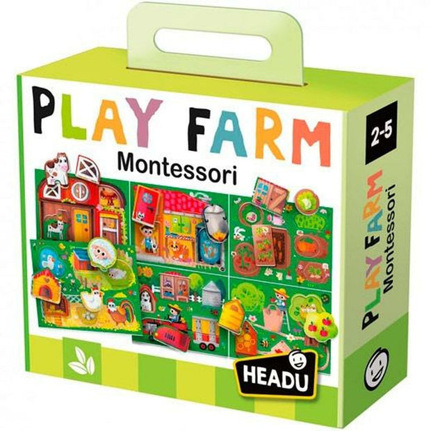 Educational Baby Game HEADU Baby Play Farm (4 Units)