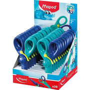 Scissors Maped Kidipulse Children's 12 cm Blue (20 Units)