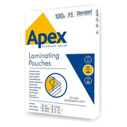 Laminating Pouches Fellowes 100 Pieces Transparent A4 (10Units)