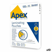 Laminating Pouches Fellowes 100 Pieces Transparent A4 (10Units)