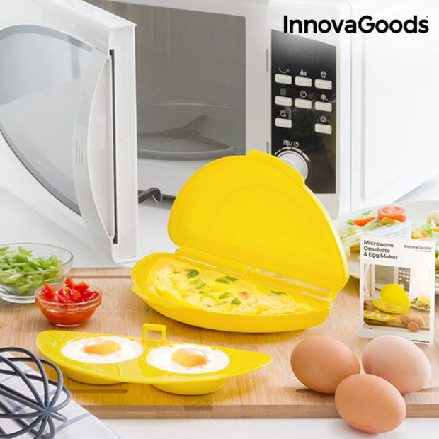 Omelette Maker und Eierkocher für die Mikrowelle InnovaGoods