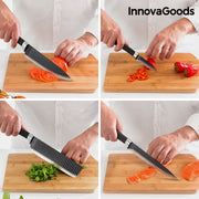 Messerset Black Shark Swiss·Q Namiutsu InnovaGoods 4 Stücke