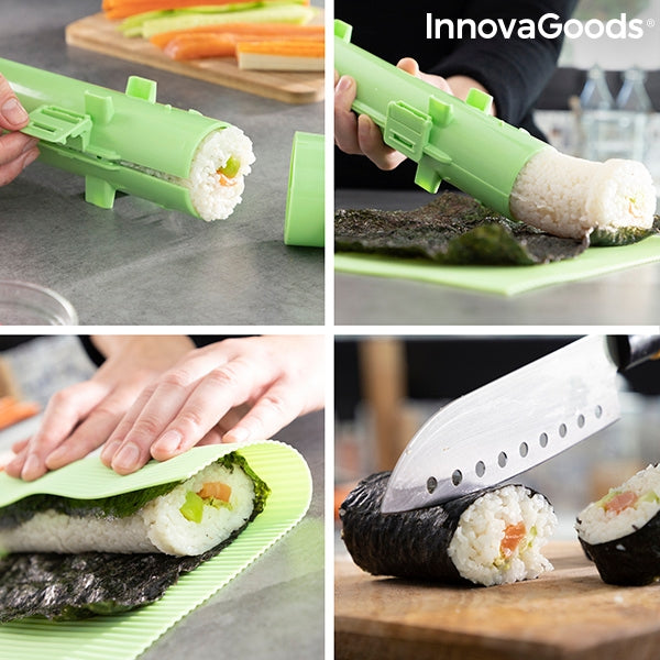 Sushi-Set mit Rezepten Suzooka InnovaGoods 3 Stücke