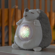 Hedgehog Soft Toy with White Noise and Nightlight Projector Spikey InnovaGoods