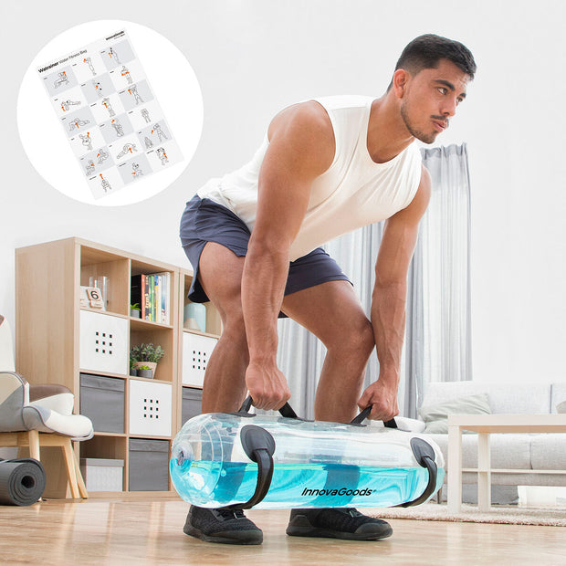 Water Bag for Fitness Training with Exercise Guide Watrainer InnovaGoods