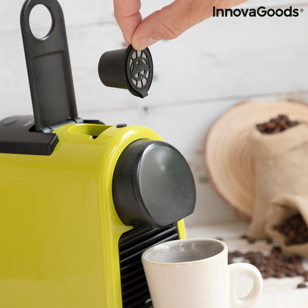 Set mit 3 wiederverwendbaren Kaffeekapseln Recoff InnovaGoods