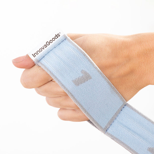 Elastic Fitness Band for Stretching with Exercise Guide Stort InnovaGoods