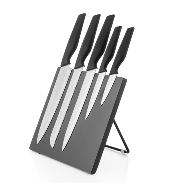 Bravissima Kitchen Messer mit Magnethalter (6 Teile)
