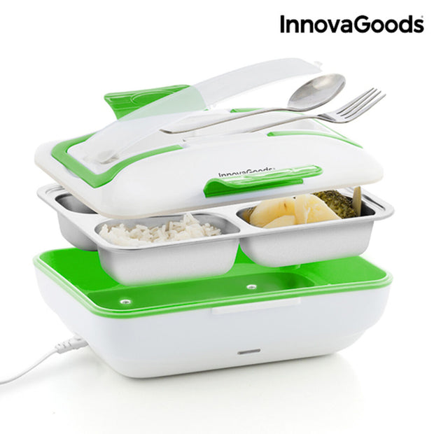 Elektrische Lunchbox Hobox InnovaGoods 8435527811709 Edelstahl LED-Betriebsanzeige (Restauriert A+)