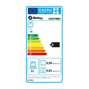 Multifunktionsherd Balay 3HA5748B2 71 L (60 cm)