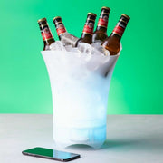 Ice bucket with LED Lighting and Speaker Xtra Battery 146255 (4 Units)