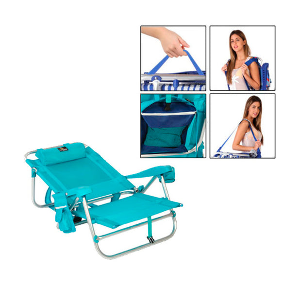 Folding Chair Turquoise