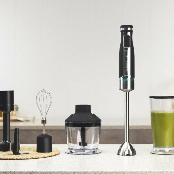 Multifunktions Handmixer mit Zubehör Cecotec PowerGear 1500 XL Mash Pro 1500W Edelstahl