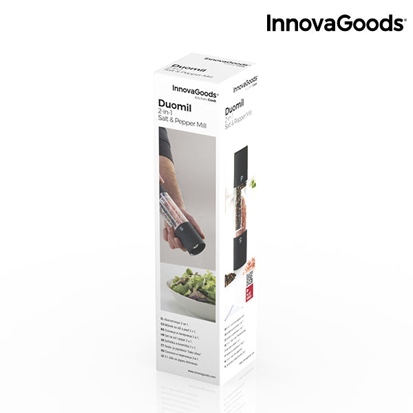 2 in 1 Salz- und Pfeffermühle Duomil InnovaGoods